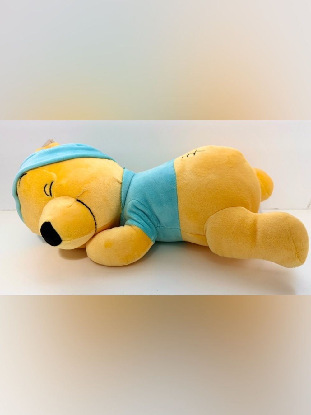 NWT Disney Sleeping Baby Winnie the Pooh plush toy